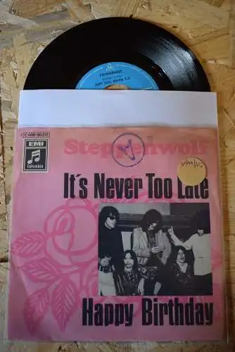 Steppenwolf ‎– It's Never Too Late