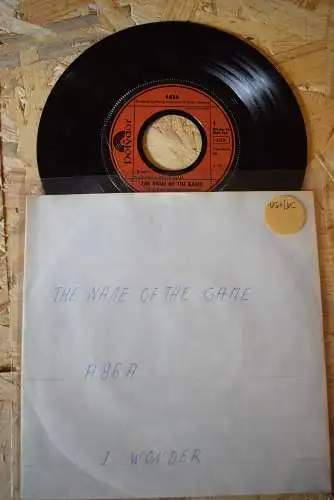 ABBA ‎– The Name Of The Game / I Wonder (Departure)