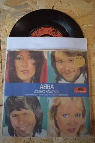 ABBA ‎– Summer Night City / Pick A Bale Of Cotton /On Top Of Old Smokey/Midnight Special