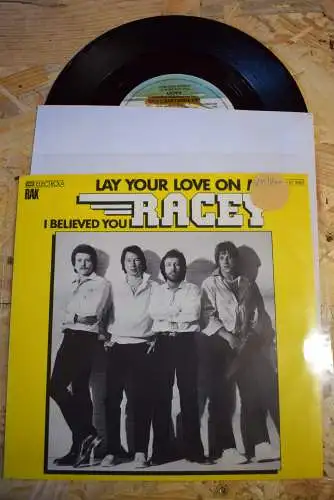 Racey ‎– Lay Your Love On Me / I believed you