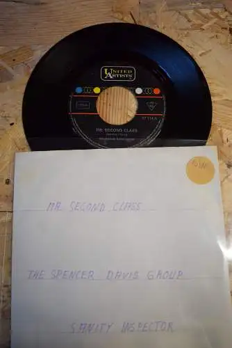 The Spencer Davis Group ‎– Mr. Second Class / Sanity Inspector 