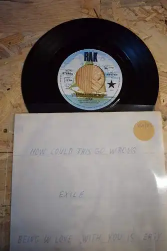 Exile ‎– How Could This Go Wrong / Being in Love with you is easy 