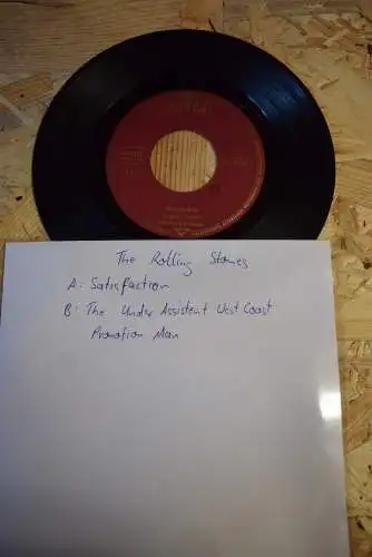 The Rolling Stones ‎– Satisfaction / The Under-Assistant West Coast Promotion Man