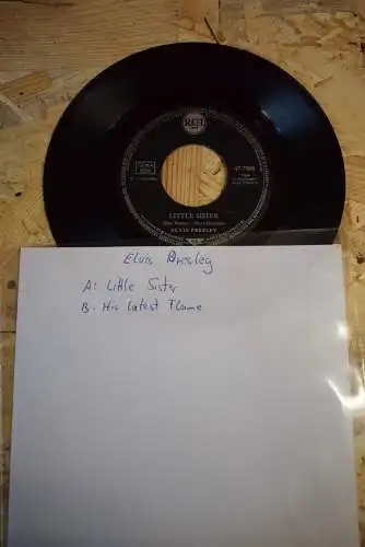 Elvis Presley ‎– Little Sister / His Latest Flame