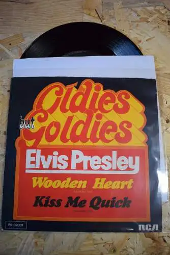 Elvis Presley ‎– Wooden Heart / Kiss Me Quick