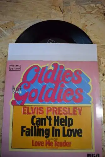 Elvis Presley ‎– Can't Help Falling In Love / Love me Tender