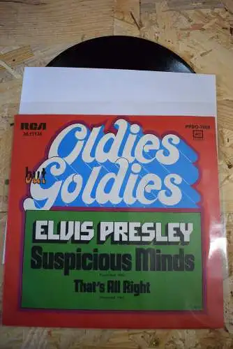 Elvis Presley ‎– Suspicious Minds / That's All Right 