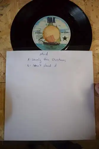 Mud ‎– Lonely This Christmas / I Can't Stand It