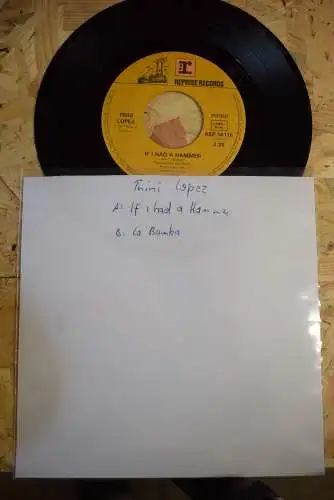 Trini Lopez ‎– La Bamba / If I Had A Hammer