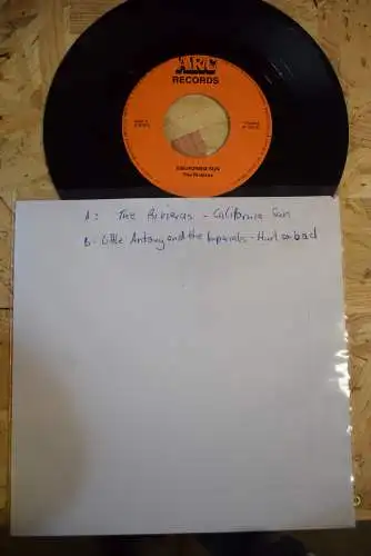 The Rivieras / Little Anthony & The Imperials ‎– California Sun / Hurt So Bad