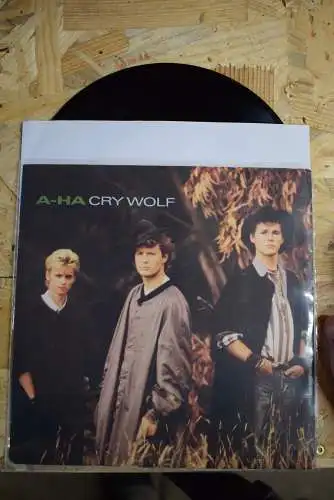 a-ha ‎– Cry Wolf / Maybe,Maybe 