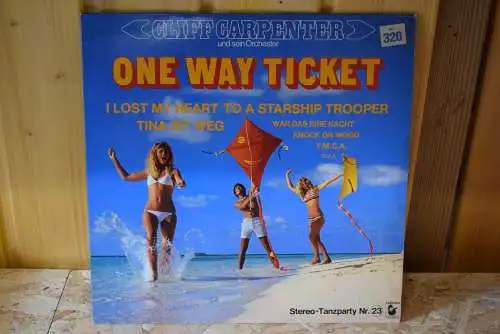 Cliff Carpenter Und Sein Orchester ‎– One Way Ticket