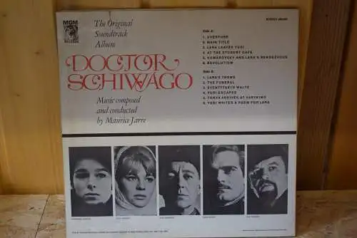 Maurice Jarre ‎– Doctor Schiwago - The Original Soundtrack Album