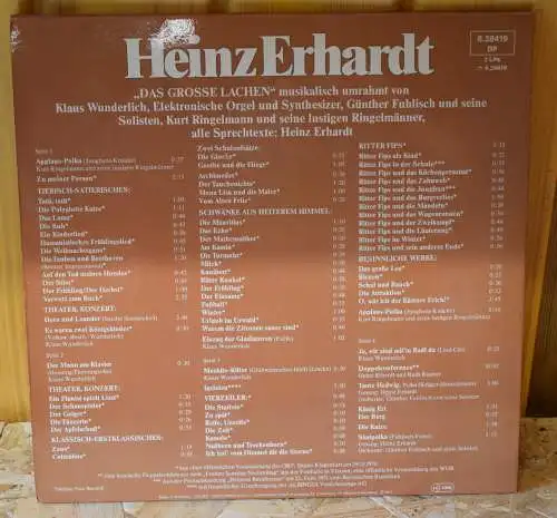 Heinz Erhardt ‎– Das Große Lachen