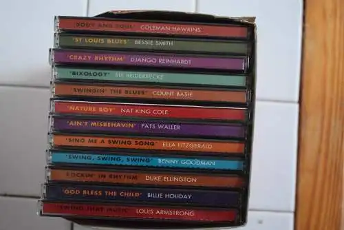 The Classic Jazz Collection " Klasse Jazz Box mit remastered Aufnahmen in Top Zustand , 12 CDs "