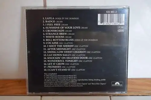 Eric Clapton ‎– The Cream Of Clapton