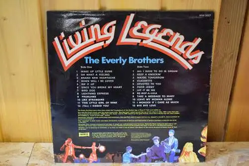 The Everly Brothers ‎– Living Legends