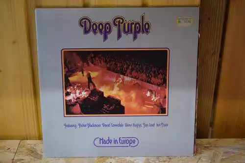 Deep Purple ‎– Made In Europe
