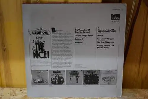 Keith Emerson & The Nice ‎– Attention! Keith Emerson & The Nice