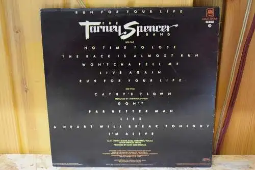 The Tarney/Spencer Band ‎– Run For Your Life