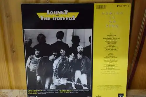 Johnny And The Drivers ‎– Homing In On Zero
