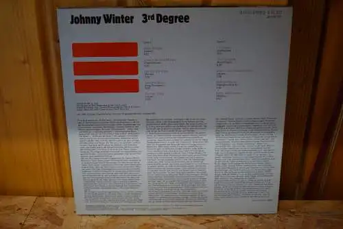 Johnny Winter ‎– 3rd Degree