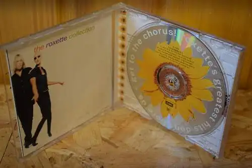 Roxette ‎– Don't Bore Us - Get To The Chorus! (Roxette's Greatest Hits) " Signiertes Exemplar mit Autogrammen der beiden auf dem Case"