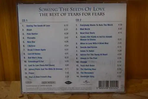 Tears For Fears ‎– Sowing The Seeds Of Love - The Best Of Tears For Fears