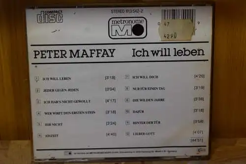 Peter Maffay ‎– Ich Will Leben