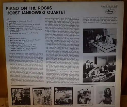 Horst Jankowski Quartett ‎– Piano On The Rocks