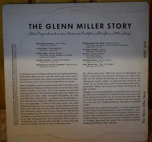 Glenn Miller And His Orchestra ‎– The Glenn Miller Story