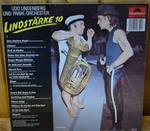 Udo Lindenberg Und Das Panikorchester ‎– Lindstärke 10