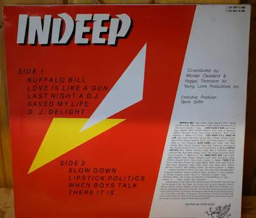 Indeep ‎– Last Night A DJ Saved My Life!