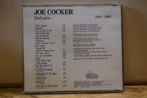 Joe Cocker ‎– Definite. (1964-1986) "Audiophile Produktion , Klangtipp"