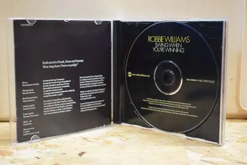 Robbie Williams ‎– Swing When You're Winning