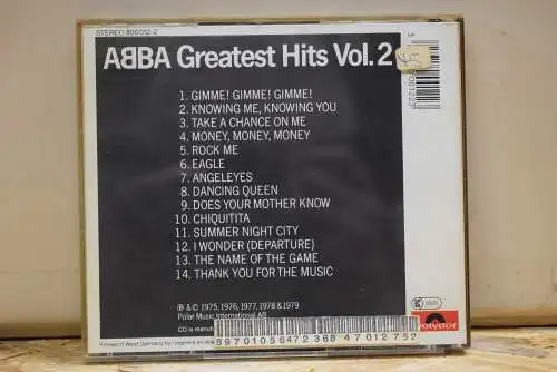 ABBA ‎– Greatest Hits Vol. 2