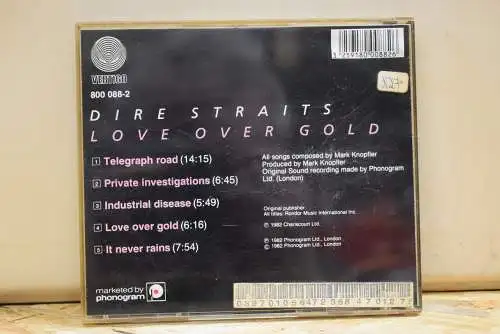 Dire Straits ‎– Love Over Gold