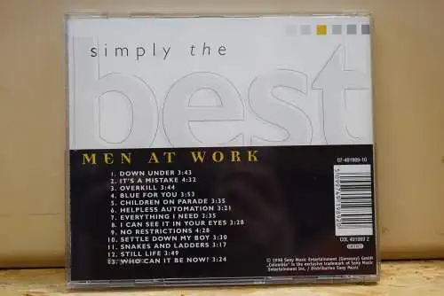 Men At Work ‎– Simply The Best