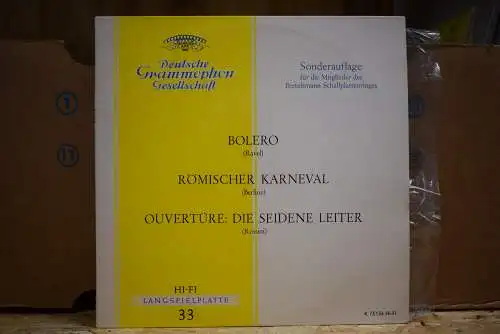 Ravel / Berlioz / Rossini ‎– Bolero / Römischer Karneval / Ouvertüre: Die Seidene Leiter