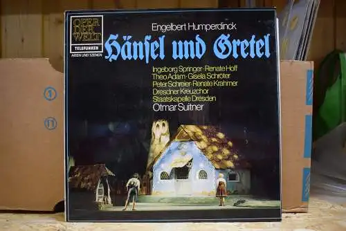 Engelbert Humperdinck , Ingeborg Springer, Renate Hoff, Theo Adam, Gisela Schröter, Peter Schreier, Renate Krahmer, Dresdner Kreuzchor, Staatskapelle Dresden, Otmar Suitner ‎– Hänsel Und Gretel (Arien Und Szenen)