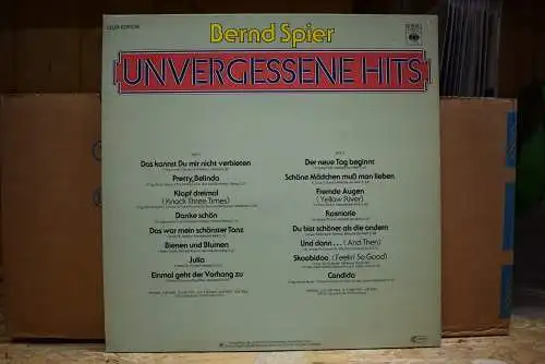 Bernd Spier ‎– Unvergessene Hits