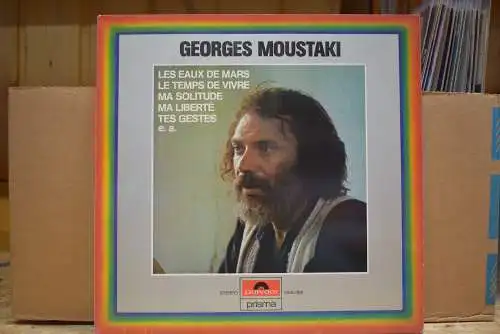 Georges Moustaki ‎– 10 Chansons De Georges Moustaki