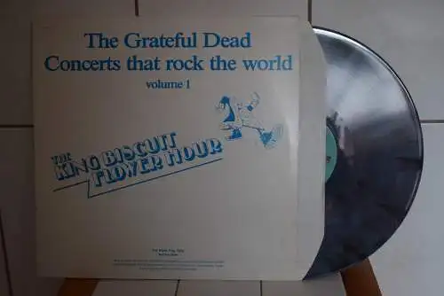 The Grateful Dead ‎– Concerts That Rock The World Volume 1 "Seltene Archiv Aufnahme für Radiostationen in Top Zustand, colored Vinyl  "