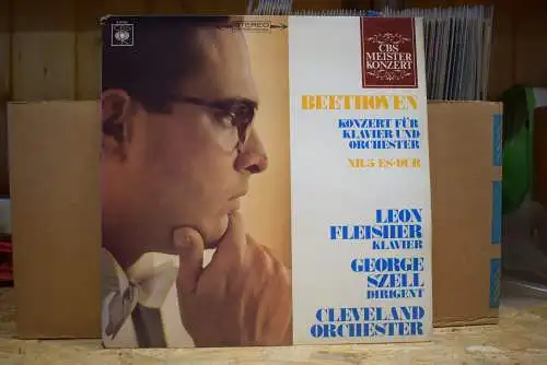 Beethoven - Leon Fleisher, George Szell, The Cleveland Orchestra ‎– Konzert Für Klavier Und Orchester Nr.5 ES-Dur