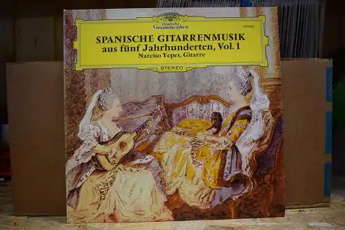 Narciso Yepes ‎– Spanische Gitarrenmusik Aus Fünf Jahrhunderten, Vol. 1