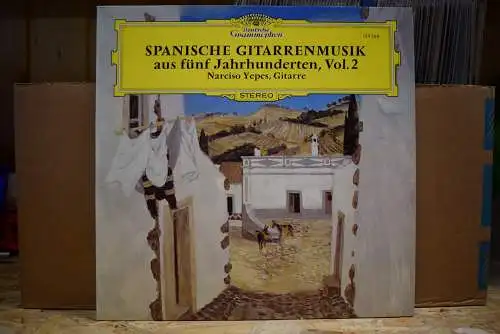 Narciso Yepes ‎– Spanische Gitarrenmusik Aus Fünf Jahrhunderten, Vol. 2