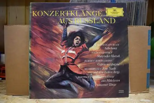 Aram Khatchaturian, Pyotr Ilyich Tchaikovsky, Modest Mussorgsky, Alexander Borodin, Nikolai Rimsky-Korsakov ‎– Konzertklänge Aus Russland