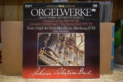 Johann Sebastian Bach, Felix Friedrich ‎– Orgelwerke
