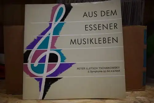 Peter Iljitsch Tschaikowsky / Städtisches Orchester Essen / Gustav König ‎– Aus Dem Essener Musikleben - 5. Symphonie Op. 64 In E-Moll