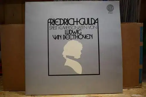 Friedrich Gulda / Ludwig Van Beethoven ‎– Friedrich Gulda Spielt Klaviersonaten Von Ludwig Van Beethoven